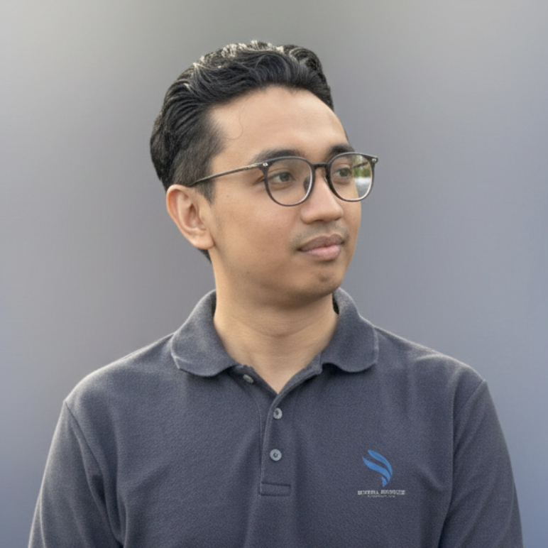 Portrait of Anindyo Wishnu Wibowo, CEO of Digital Breeze Interactive